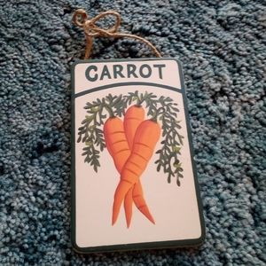Carrot 🥕 Placard